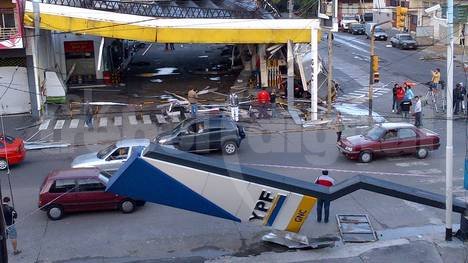 Por las fuertes tormentas y las ráfagas de viento que superaron los 90