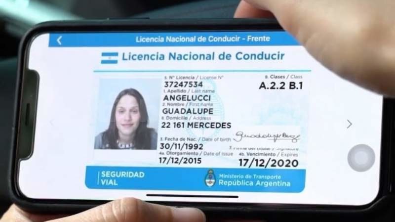 Licencia de conducir 2020